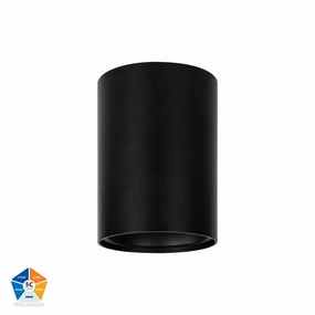 Nella 12v 12w 60 5CCT Black Surface Mount Downlight Downlights Security Special