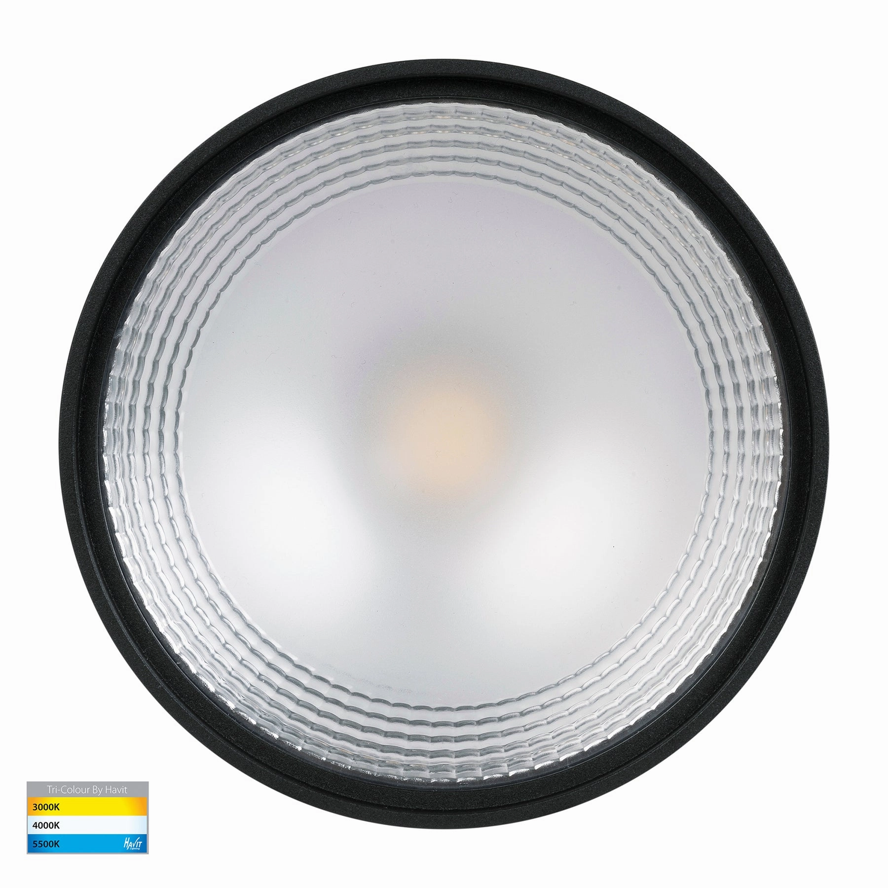 Nella 12v 18 120 3CCT Black Surface Mount Downlight C/W Extension Exterior Down Lights clearance