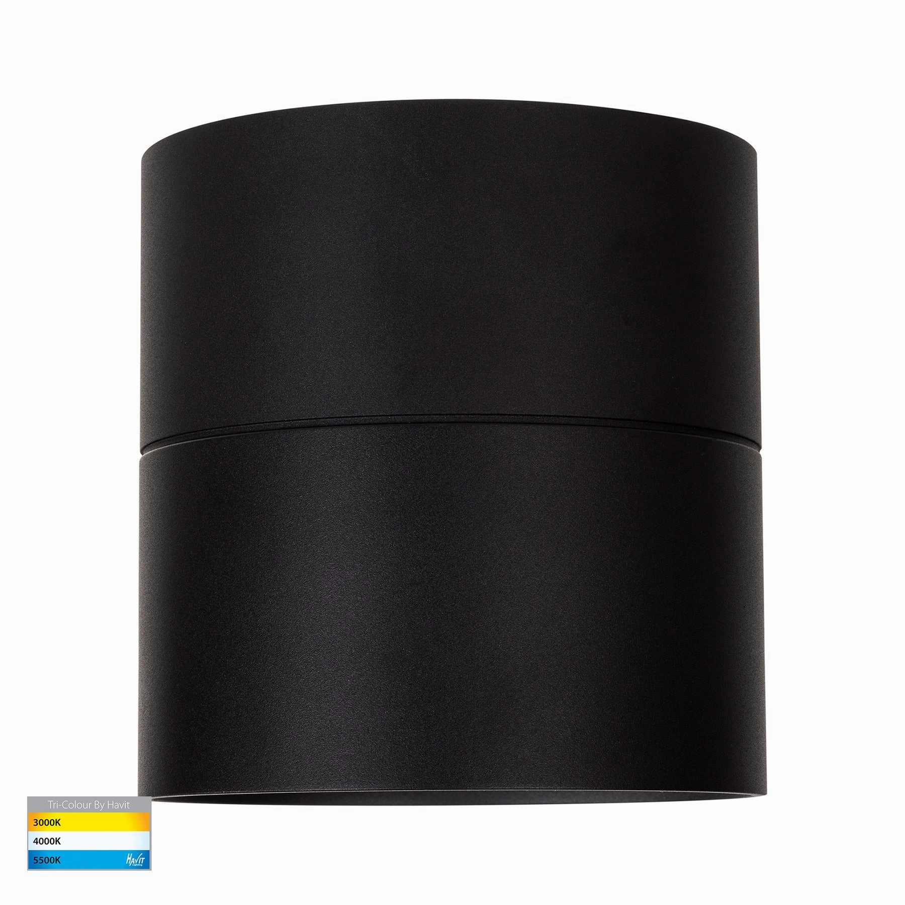 Nella 12v 18 120 3CCT Black Surface Mount Downlight C/W Extension Exterior Down Lights clearance