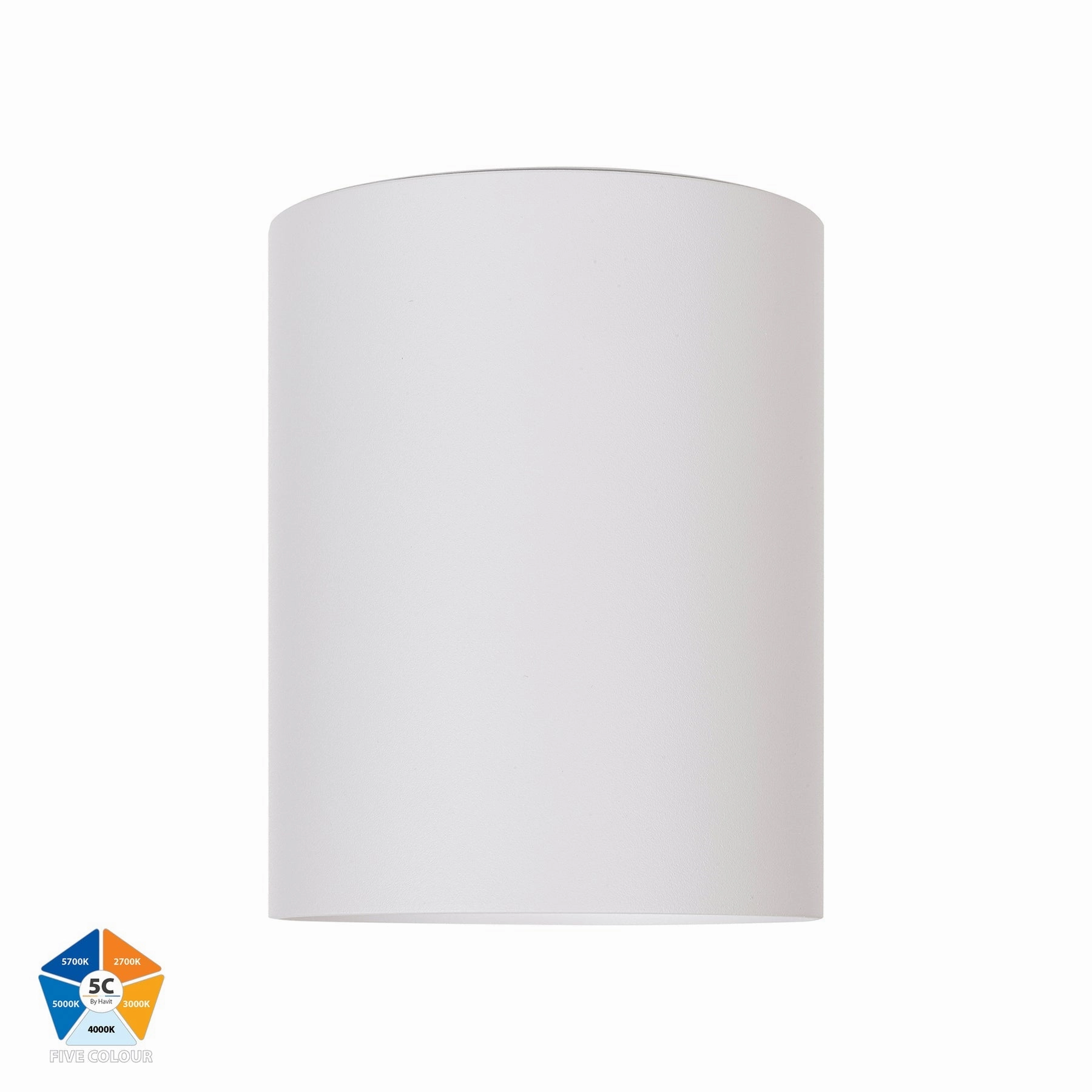 Nella 12v 18w 60 5CCT White Surface Mount Downlight Exterior Down Lights clearance