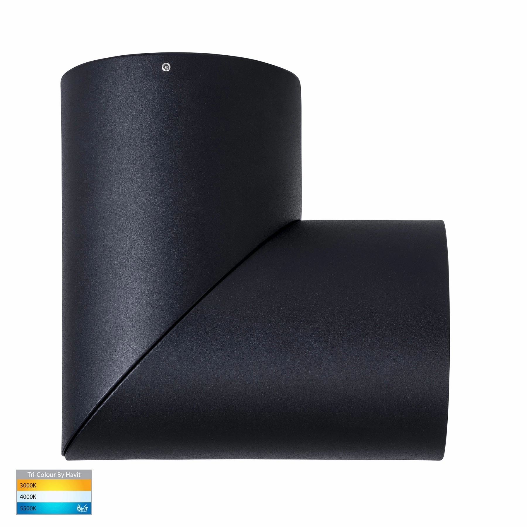 Nella 12v 24w 60 3CCT Rotatable Black Surface Mount Downlight Exterior Down Lights clearance