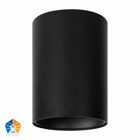 Nella 12v 24w 60 5CCT Black Surface Mount Downlight Downlights Security Special