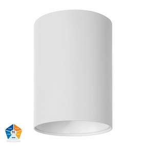Nella 12v 24w 60 5CCT White Surface Mount Downlight Downlights Security Special