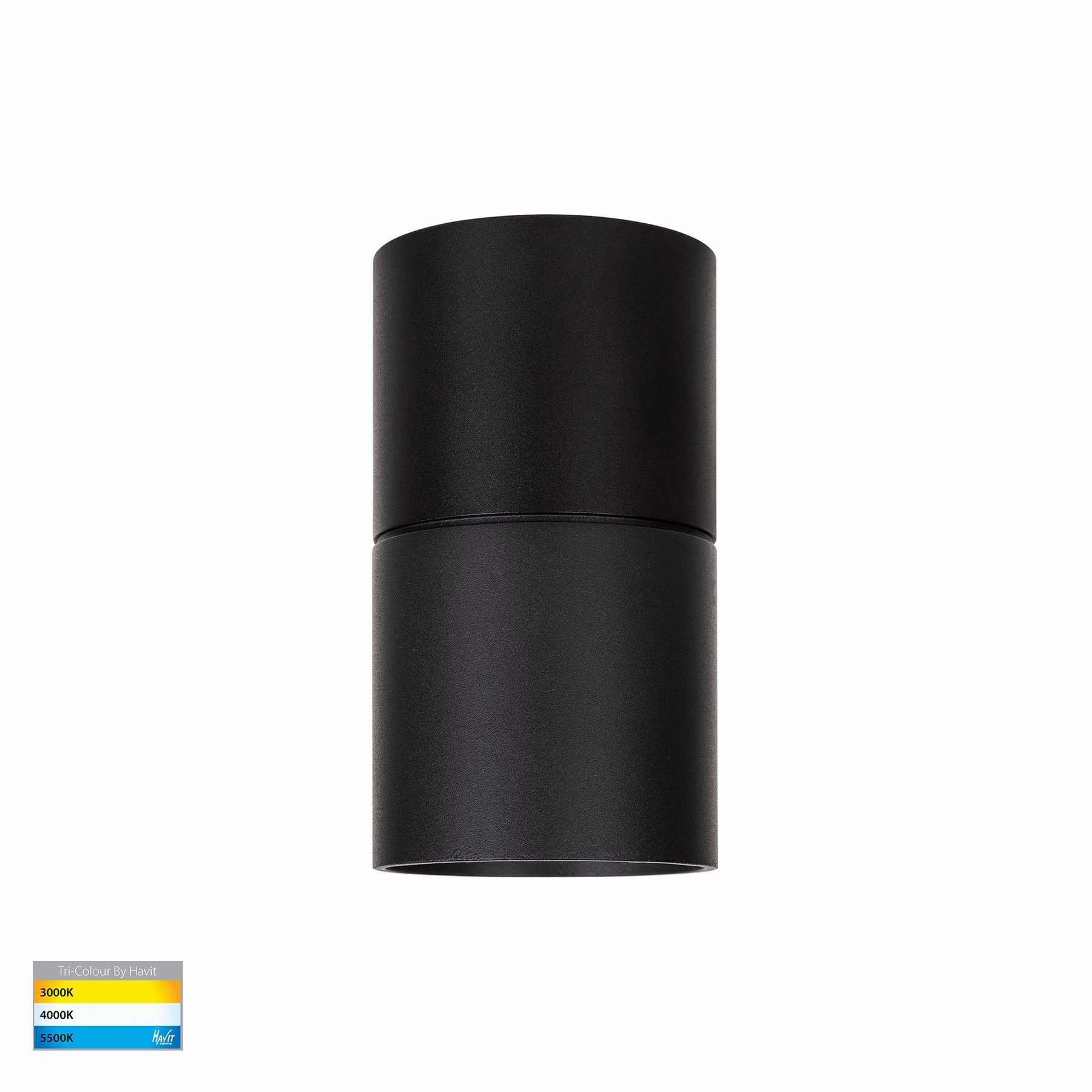 Nella 12v 7w 120 3CCT Black Surface Mount Downlight C/W Extension Exterior Down Lights clearance