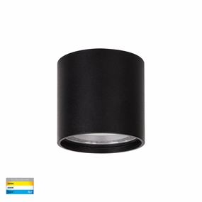 Nella 12v 7w 120 3CCT LED Black Surface Mount Downlight Downlights Security Special