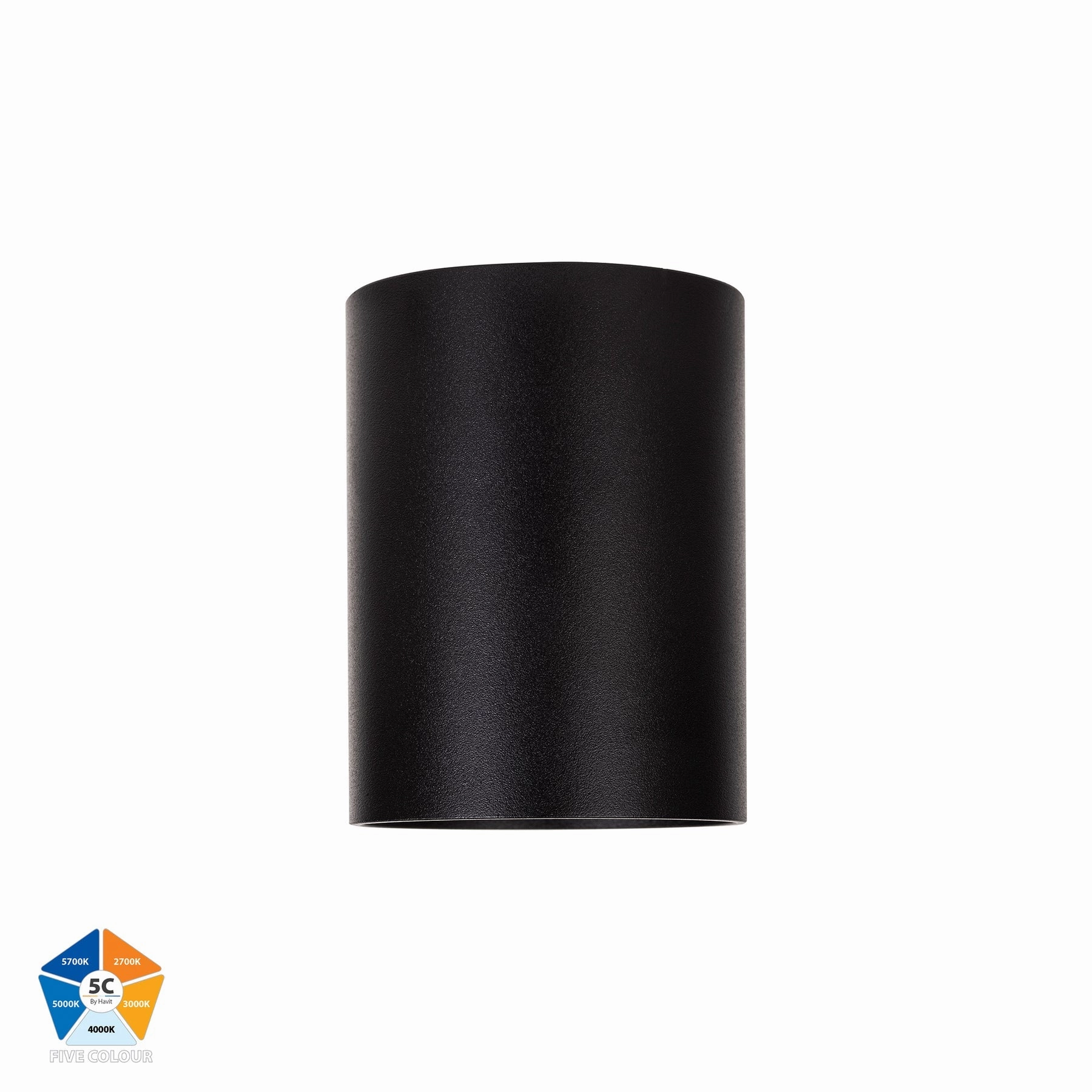 Nella 12v 7w 60 5CCT Black Surface Mount Downlight Exterior Down Lights clearance