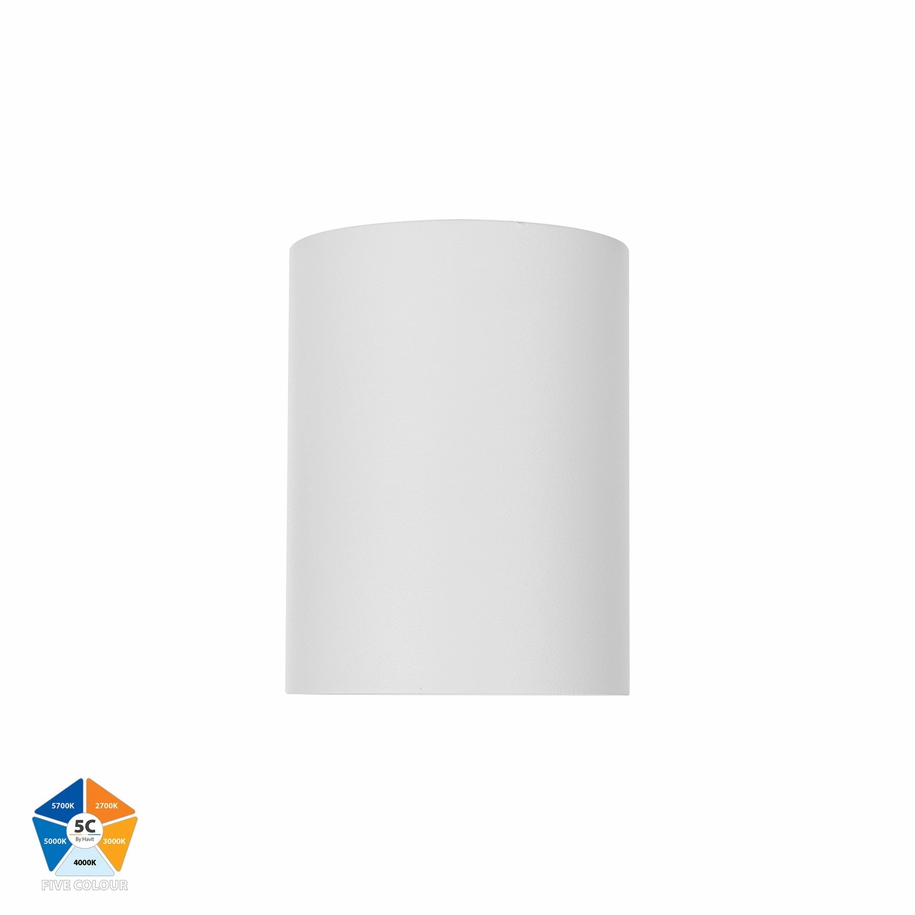 Nella 12v 7w 60 5CCT White Surface Mount Downlight Exterior Down Lights clearance