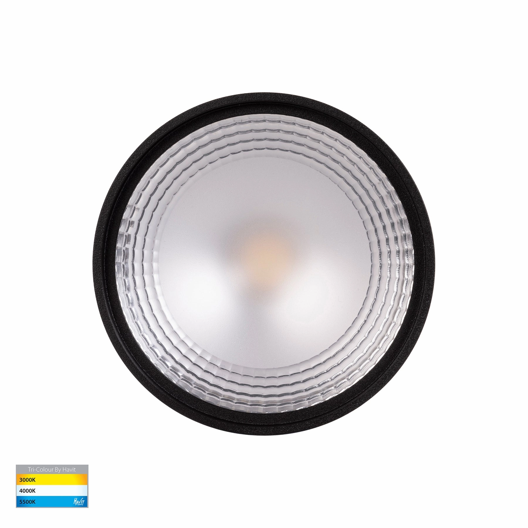 Nella 240v 12w 120 3CCT Black Surface Mount Downlight C/W Extension Exterior Down Lights clearance
