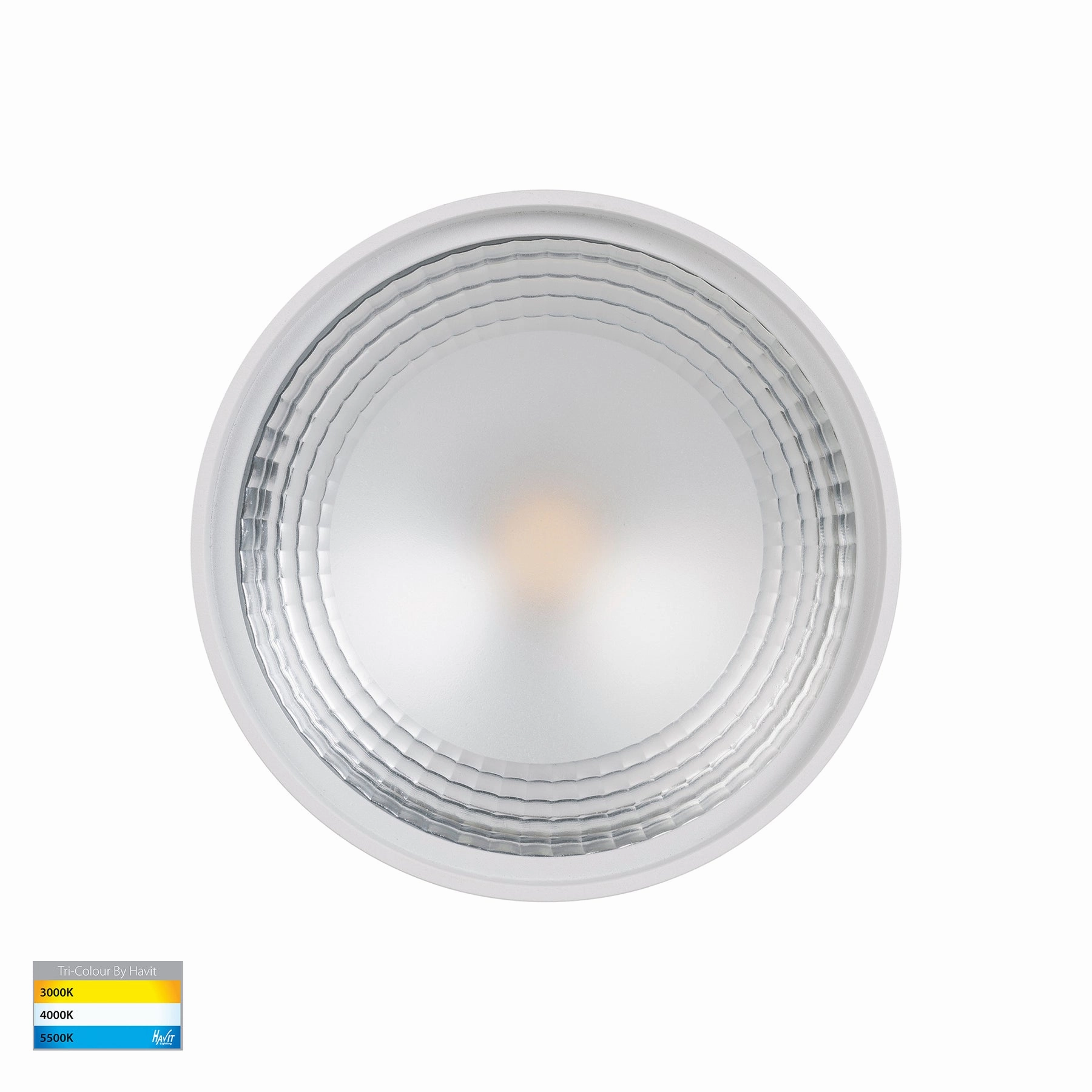 Nella 240v 12w 120 3CCT White Surface Mount Downlight C/W Extension Exterior Down Lights clearance