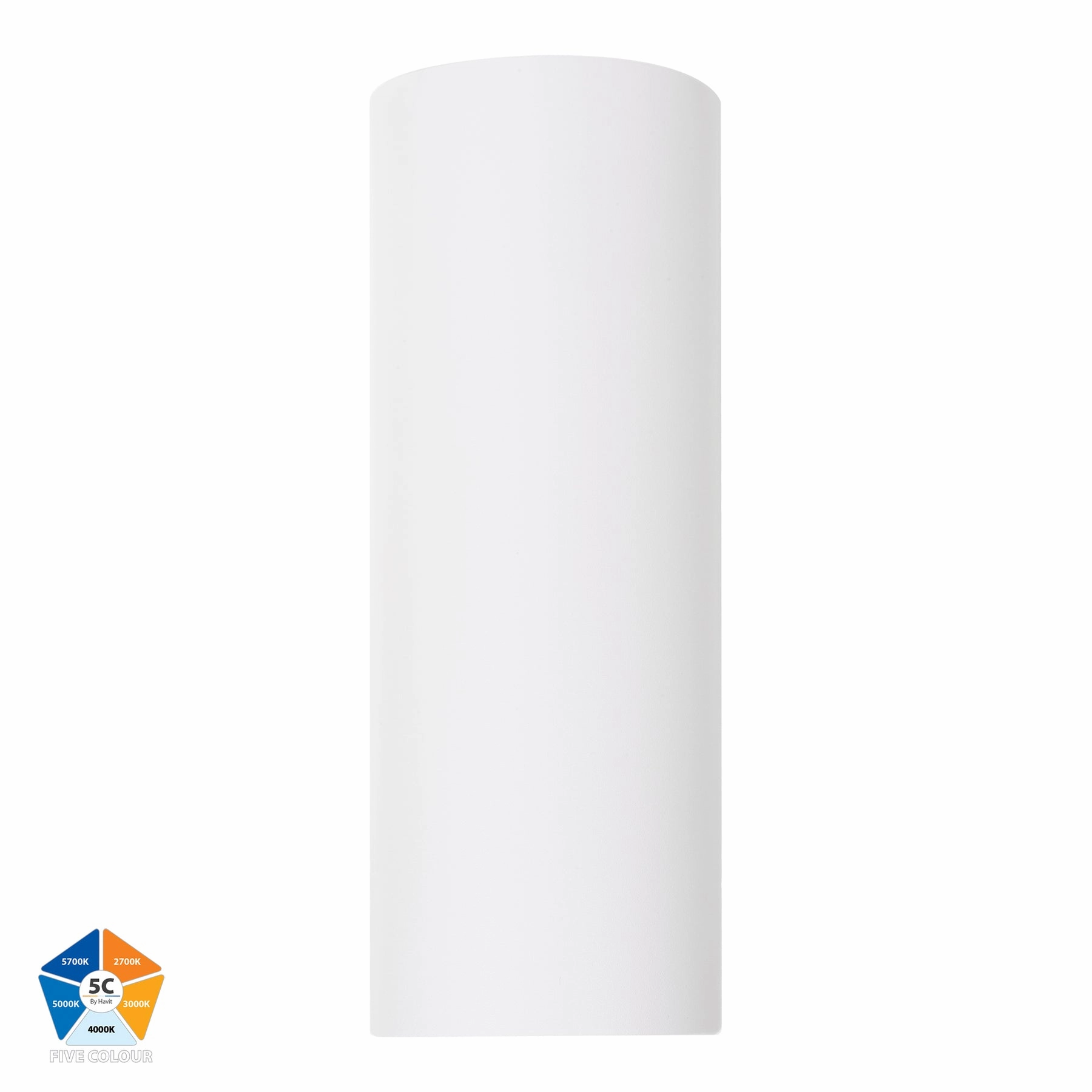 Nella 240v 12w 60 5CCT Long White Surface Mount Downlight Exterior Down Lights clearance
