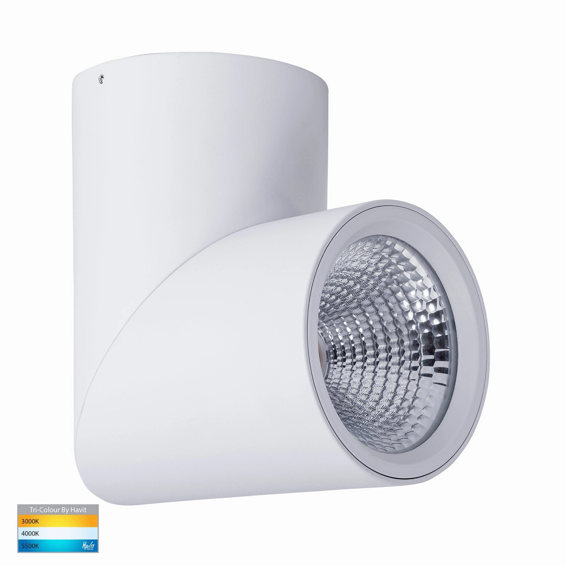 Nella 240v 24w 60 3CCT Rotatable White Surface Mount Downlight Exterior Down Lights clearance