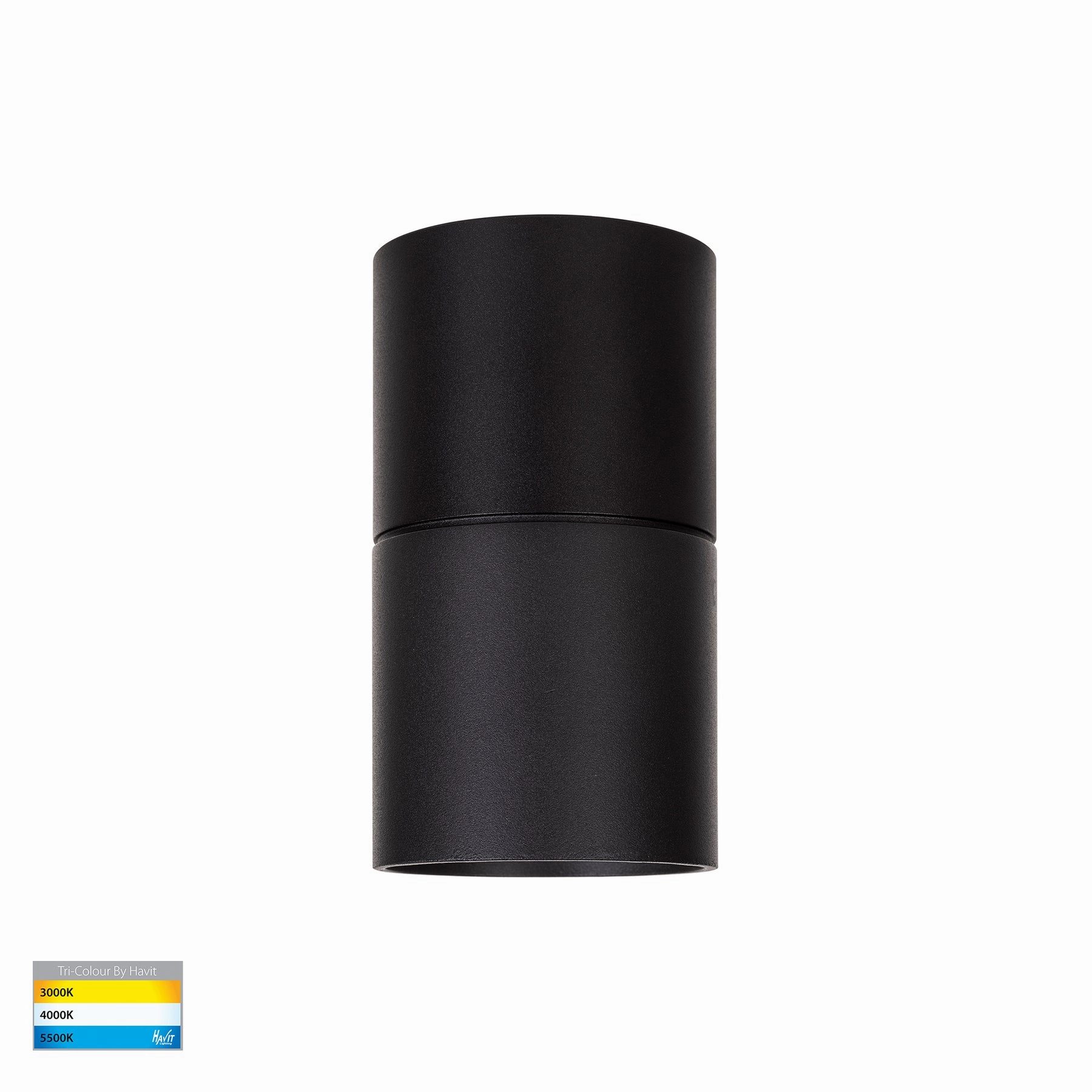 Nella 240v 7w 120 3CCT Black Surface Mount Downlight C/W Extension Exterior Down Lights clearance