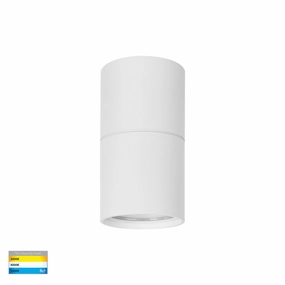 Nella 240v 7w 120 3CCT White Surface Mount Downlight C/W Extension Downlights Security Special