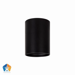 Nella 240v 7w 60 5CCT Black Surface Mount Downlight Downlights Security Special