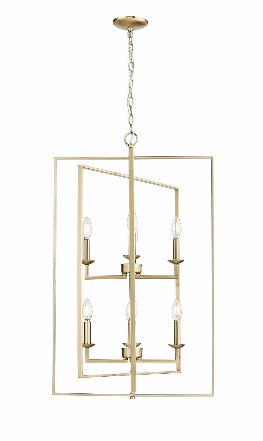 Nellis Eight Light Pendant Modern Gold Ceiling Lights Lighting outlet store
