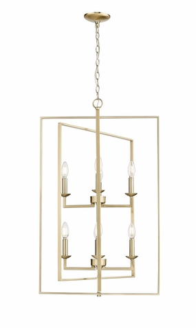 Nellis Eight Light Pendant Modern Gold Ceiling Lights Lighting outlet store