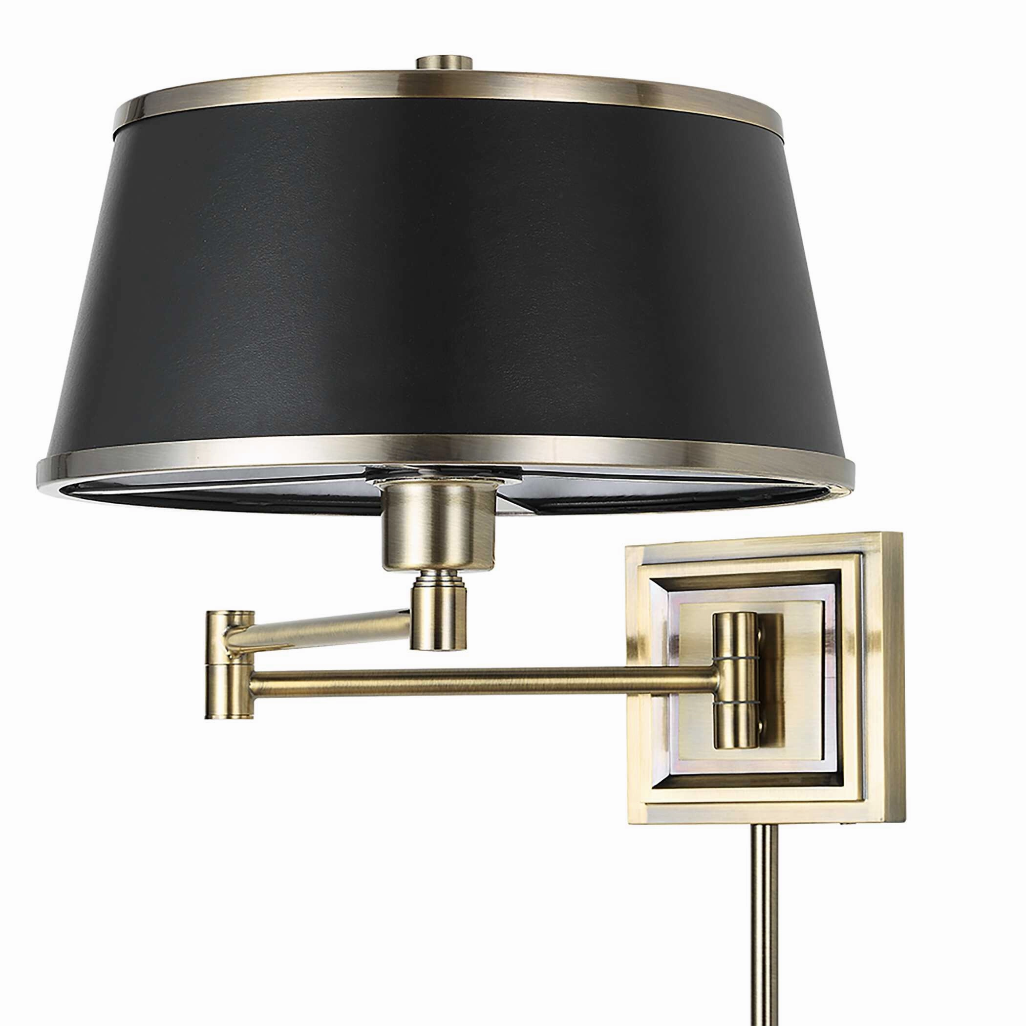 Newmarket One Light Wall Sconce Antique Brass Budget Wall Lights now available