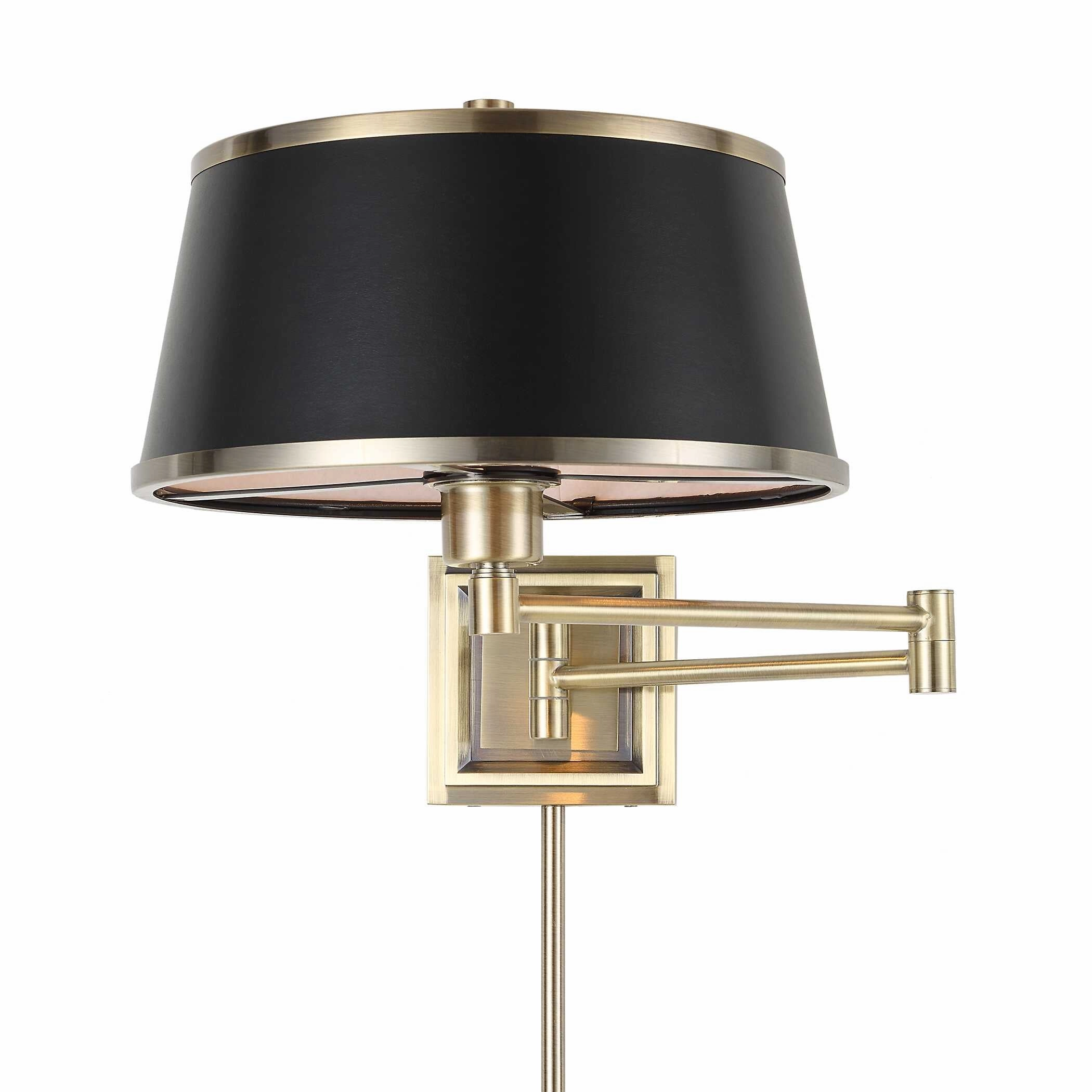 Newmarket One Light Wall Sconce Antique Brass Budget Wall Lights now available