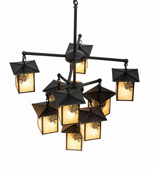 Nine Light Chandelier Garden Hanging Lights promo