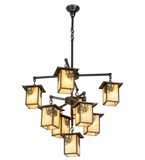 Nine Light Chandelier Garden Hanging Lights promo