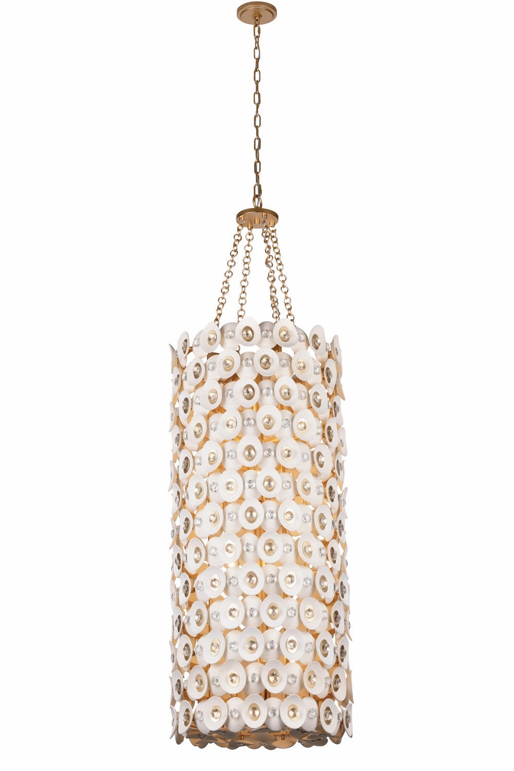 Niu 12 Light Foyer Pendant Fawn Gold Cheap Ceiling Lights available