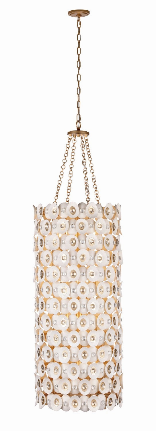 Niu 12 Light Foyer Pendant Fawn Gold Cheap Ceiling Lights available