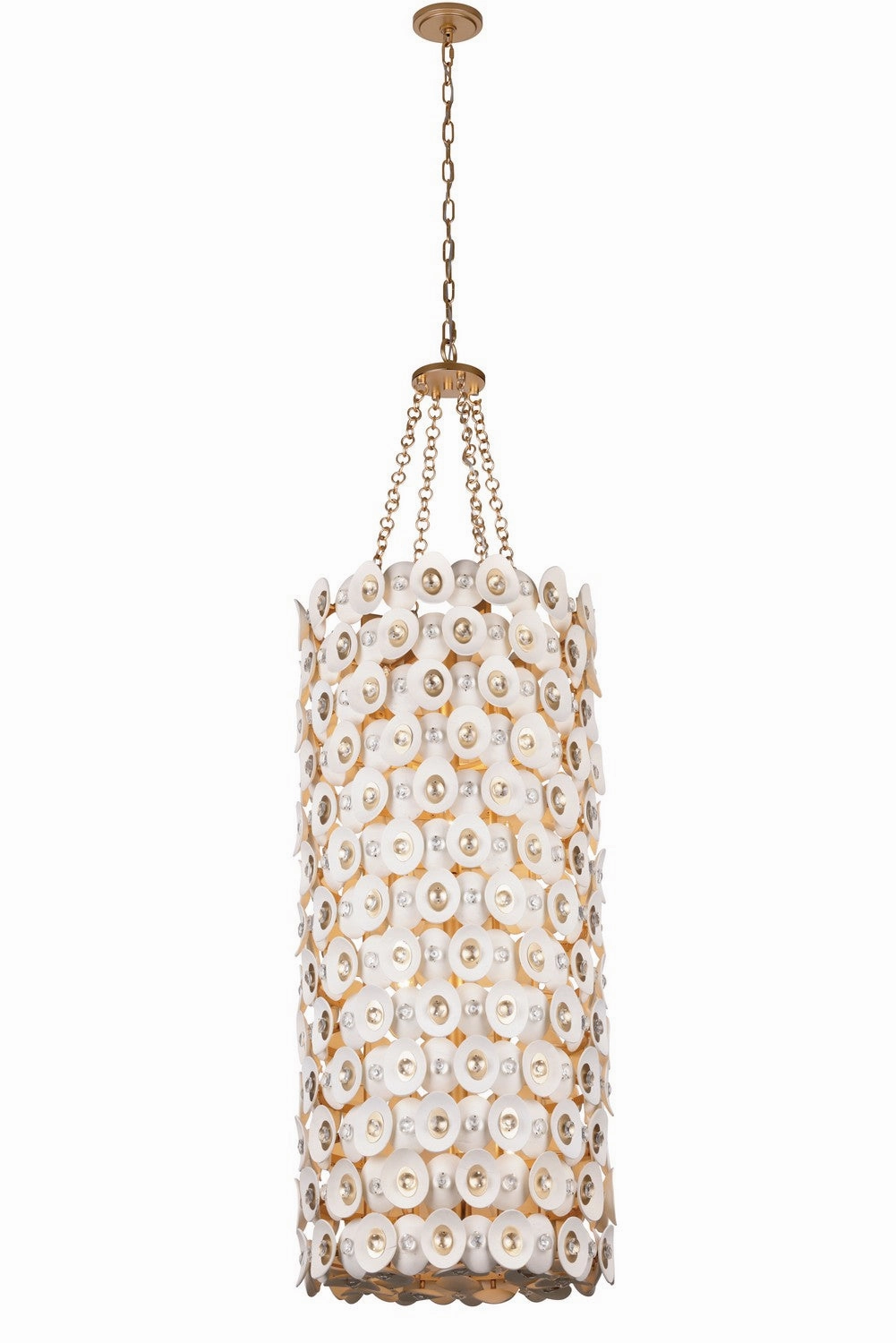 Niu 12 Light Foyer Pendant Fawn Gold Cheap Ceiling Lights available