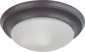 Nuvo 62-787 Ceiling Light - Mahogany Bronze, 12`` Flush Mounted/ Online shop Ceiling Lights