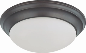Nuvo 62-789 Ceiling Light - Mahogany Bronze, 14`` Flush Mounted/ Online shop Ceiling Lights