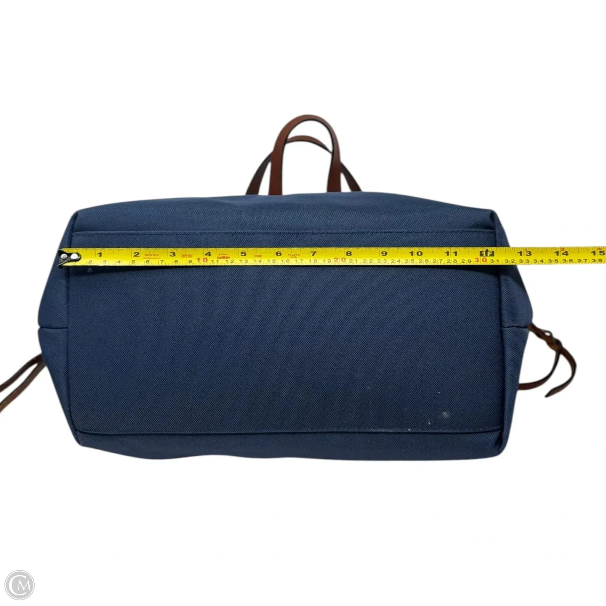 Nylon Shopper Designer By Dooney And Bourke In Navy, Size: Medium