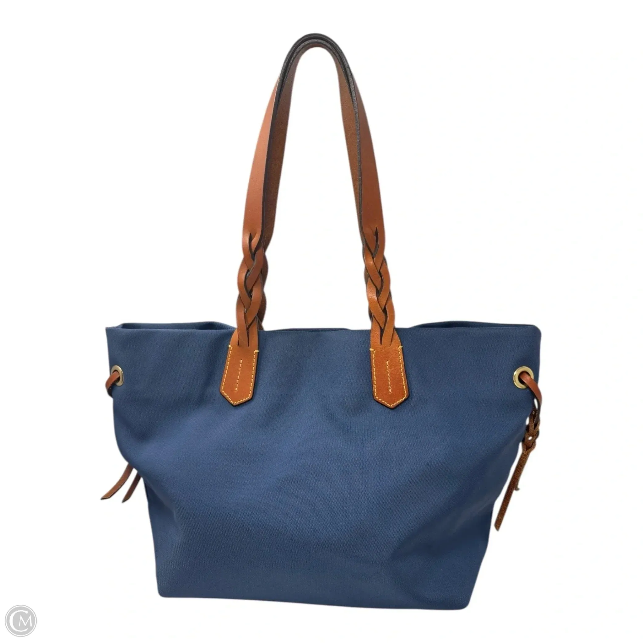 Nylon Shopper Designer By Dooney And Bourke In Navy, Size: Medium