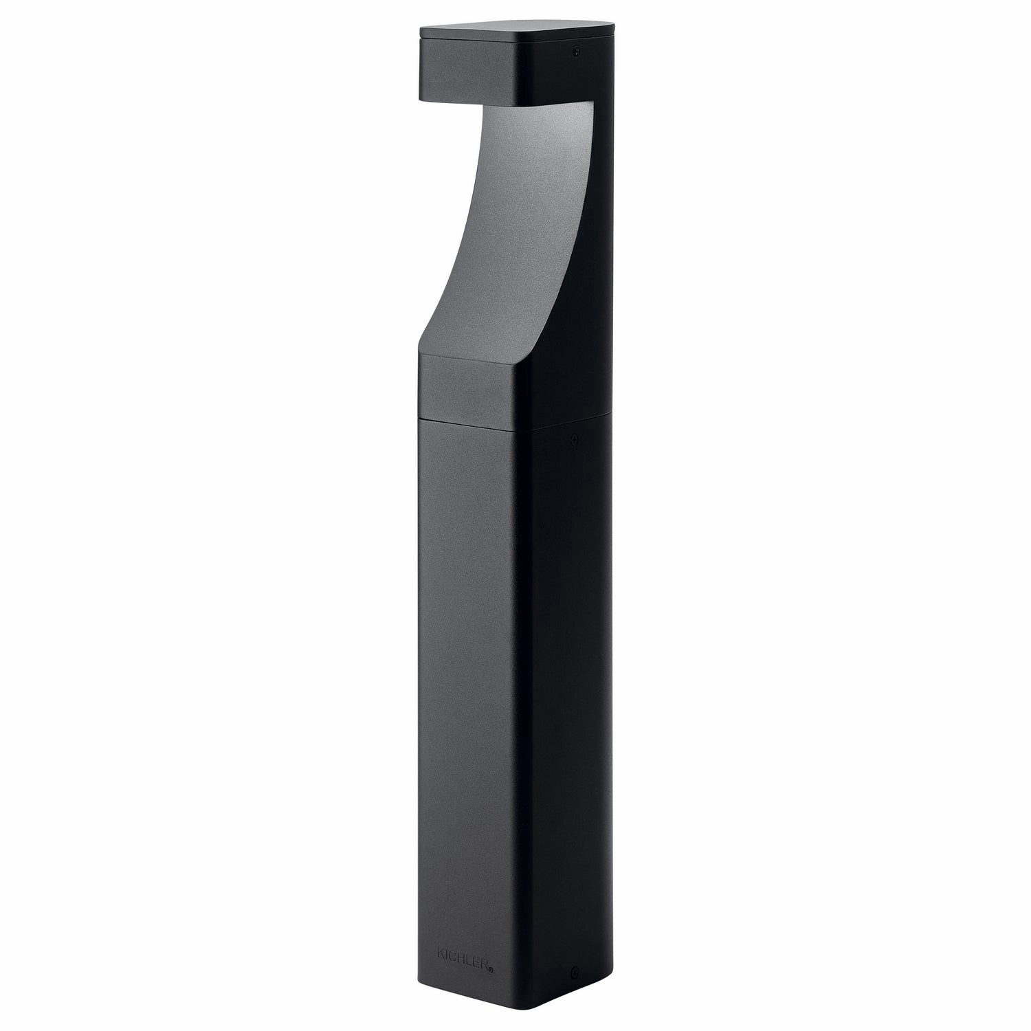 One Light Bollard Textured Black Outdoor Path Lights Lighting buy now