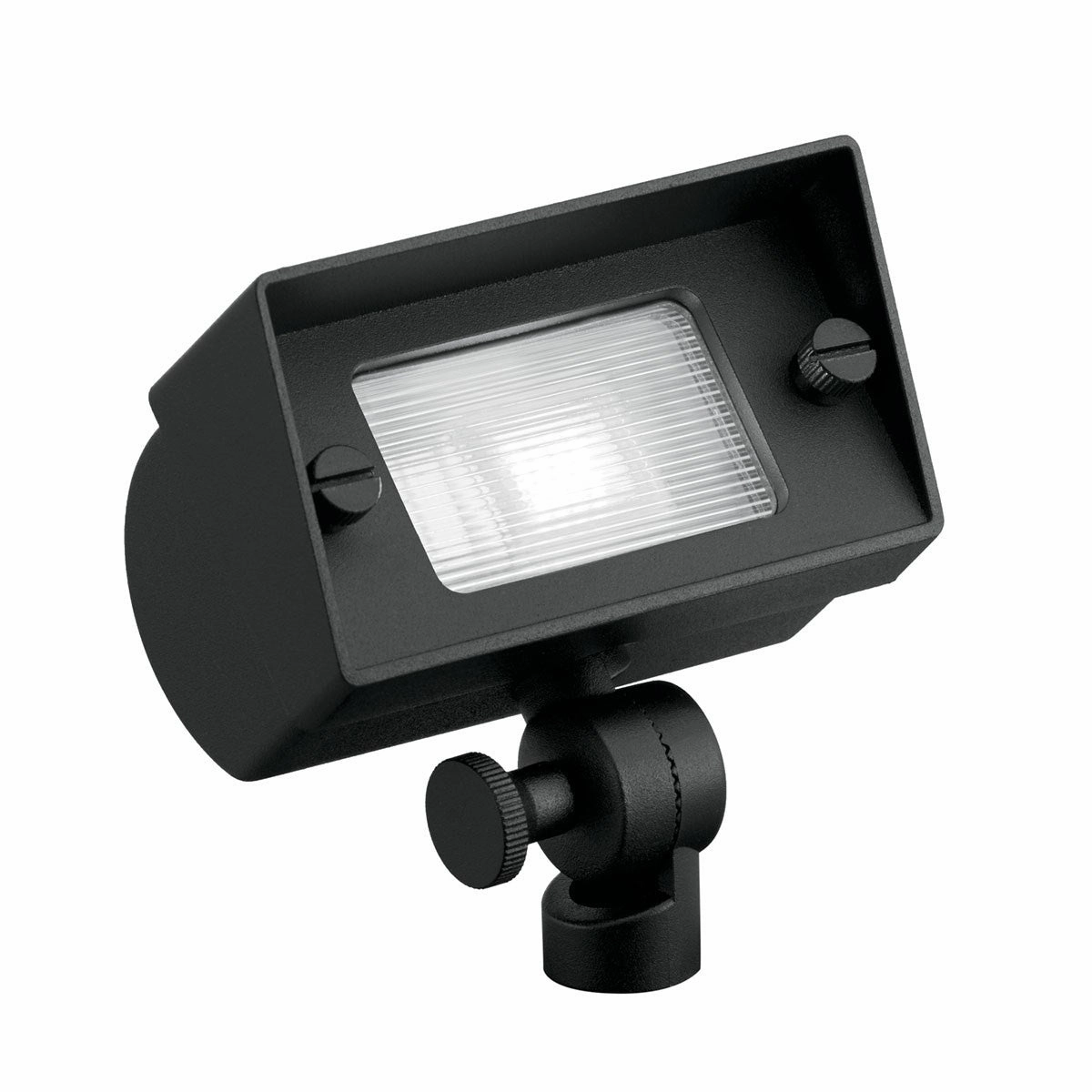One Light Mini Flood Textured Black Outdoor Accent Lights deals