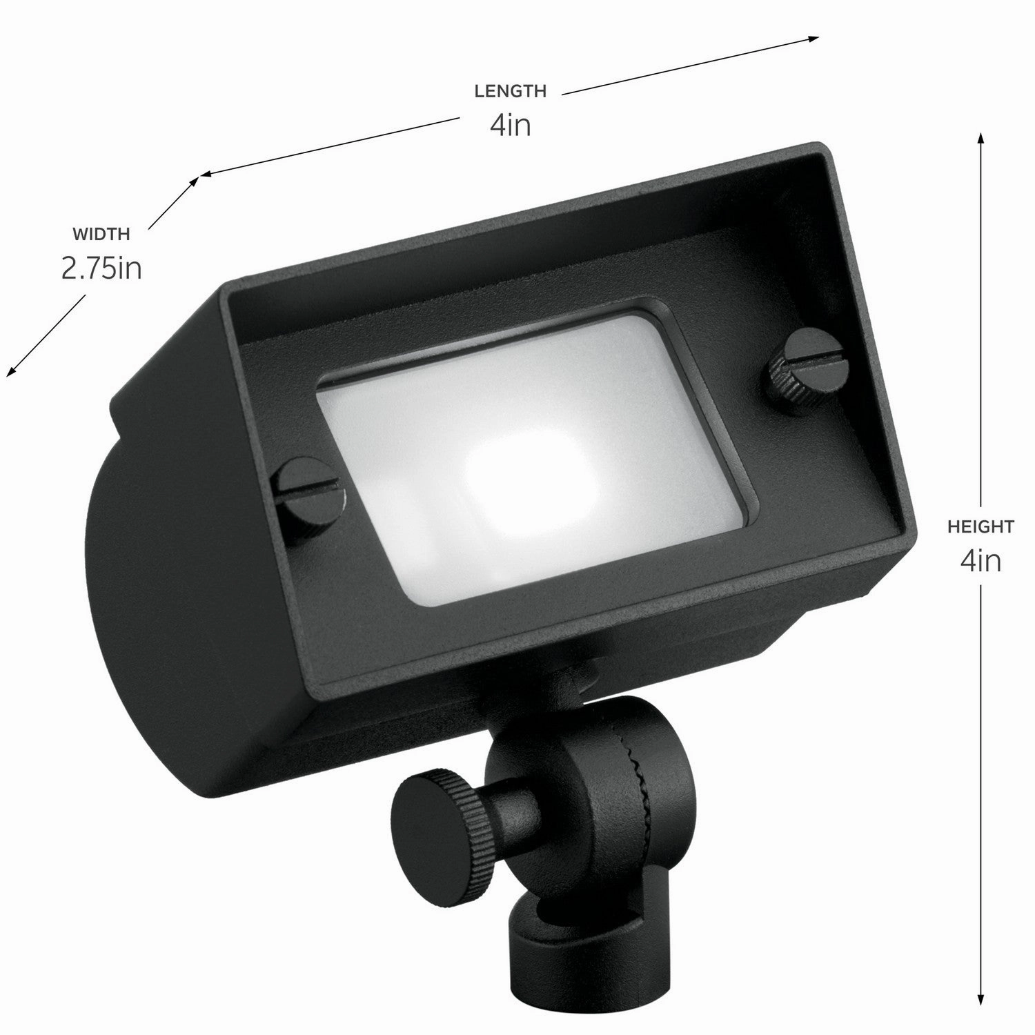 One Light Mini Flood Textured Black Outdoor Accent Lights deals