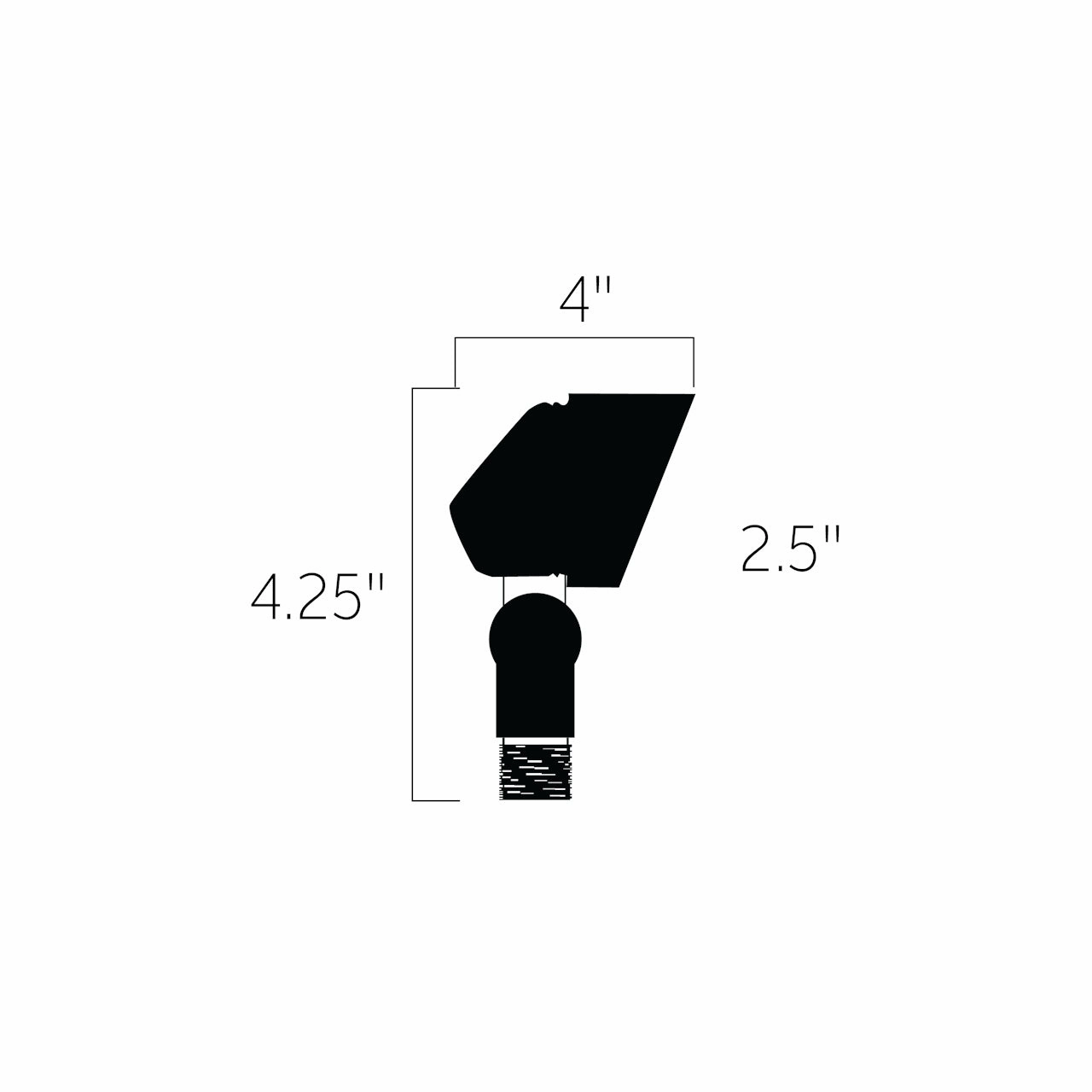 One Light Mini Flood Textured Black Outdoor Accent Lights deals