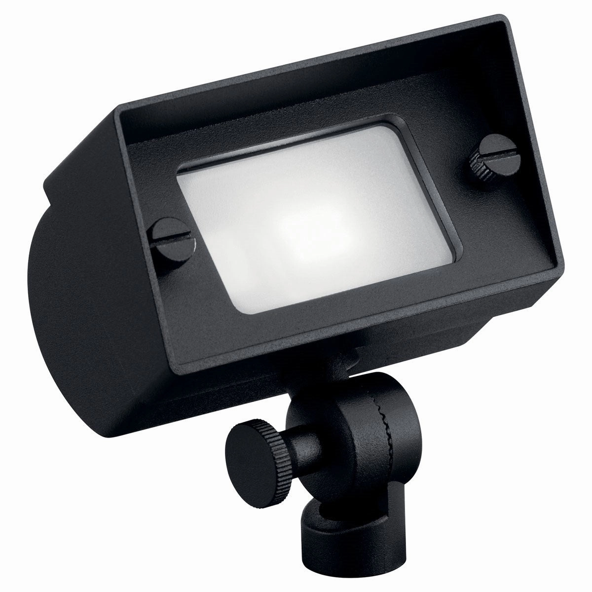 One Light Mini Flood Textured Black Outdoor Accent Lights deals