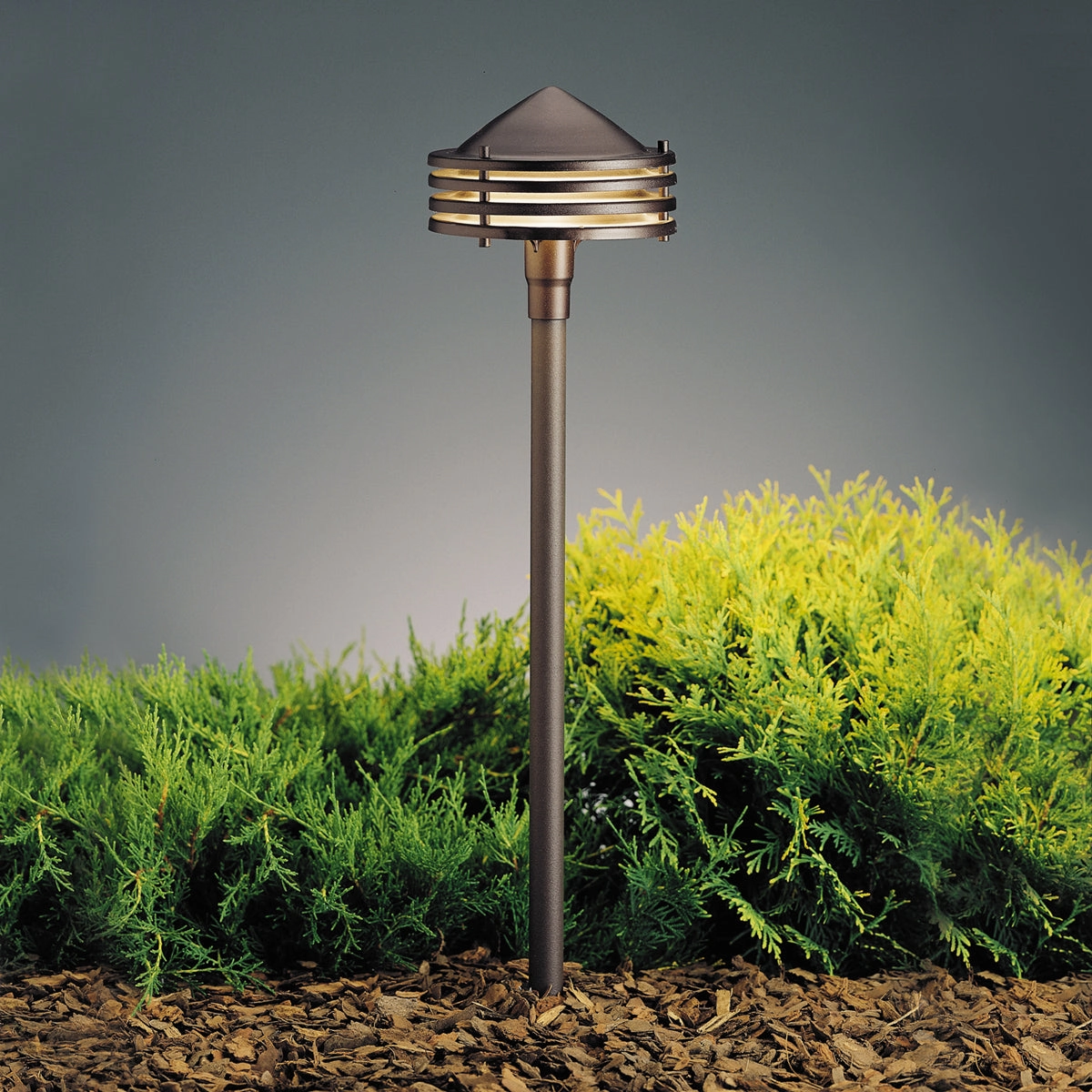 One Light Path & Spread Textured Architectural Bronze Outdoor Path Lights Lighting buy now