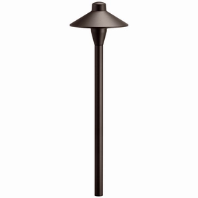 One Light Path Light Textured Architectural Bronze Outdoor Path Lights Lighting buy now
