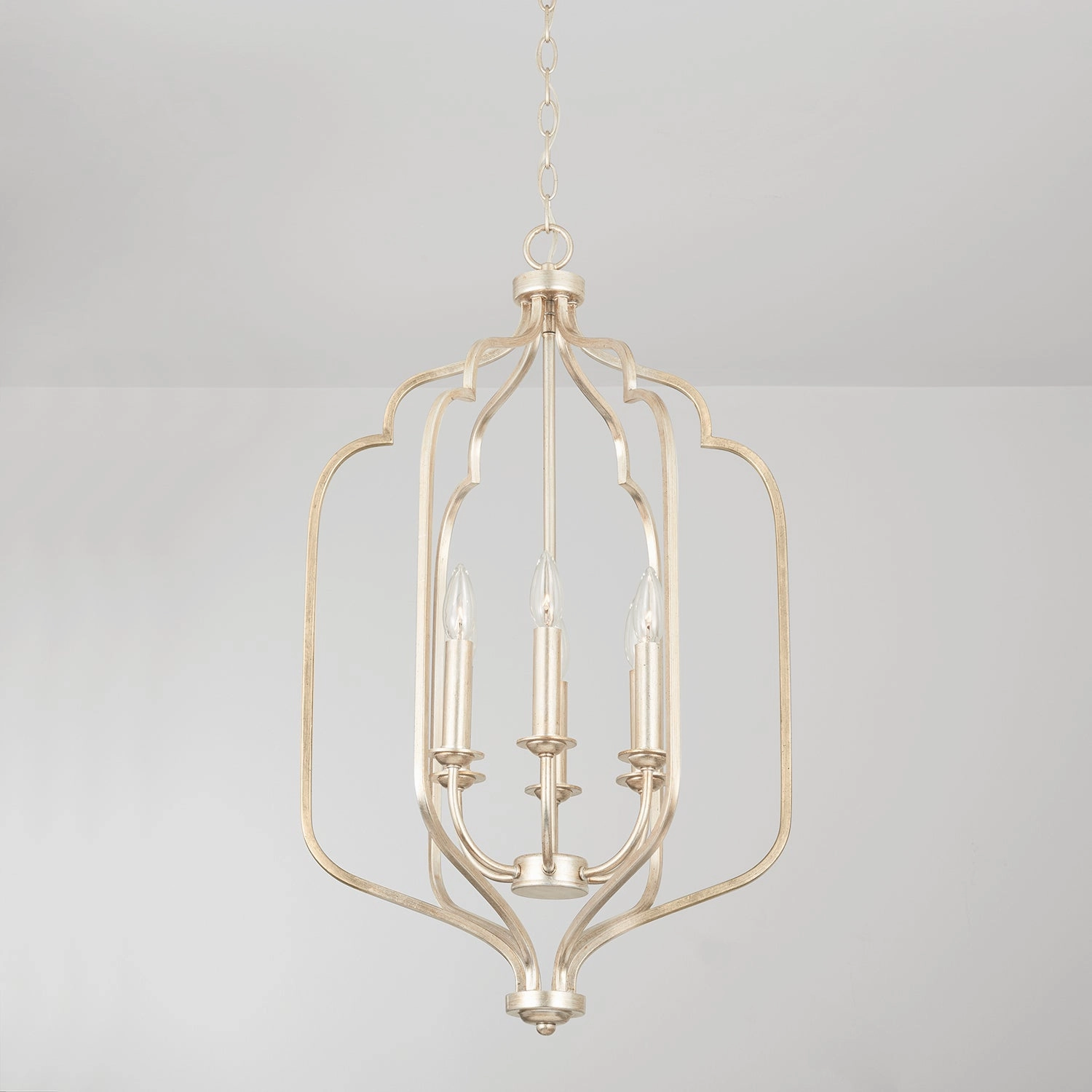 Ophelia Six Light Foyer Winter Gold Ceiling Light Fixtures on sale