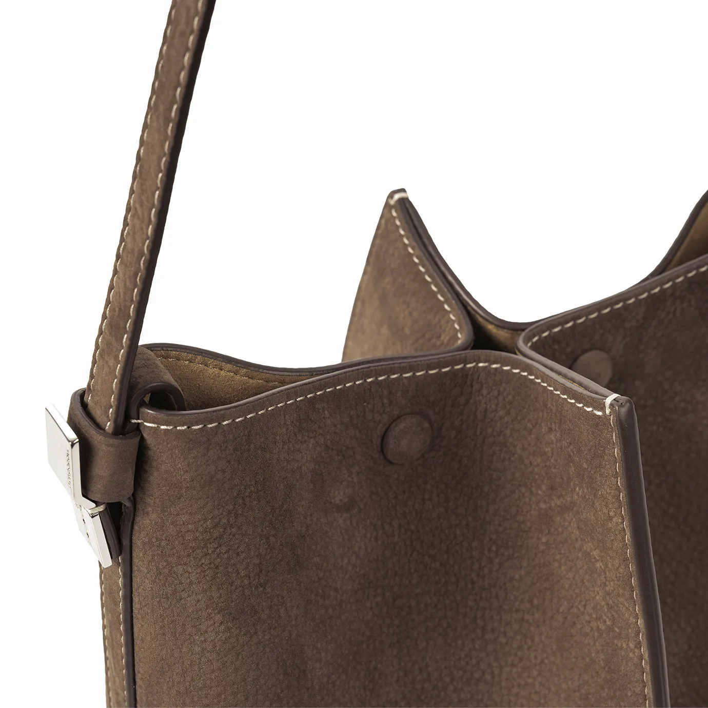 ORUKAMI Flat Hook Convertible Bucket Tote - Cacao