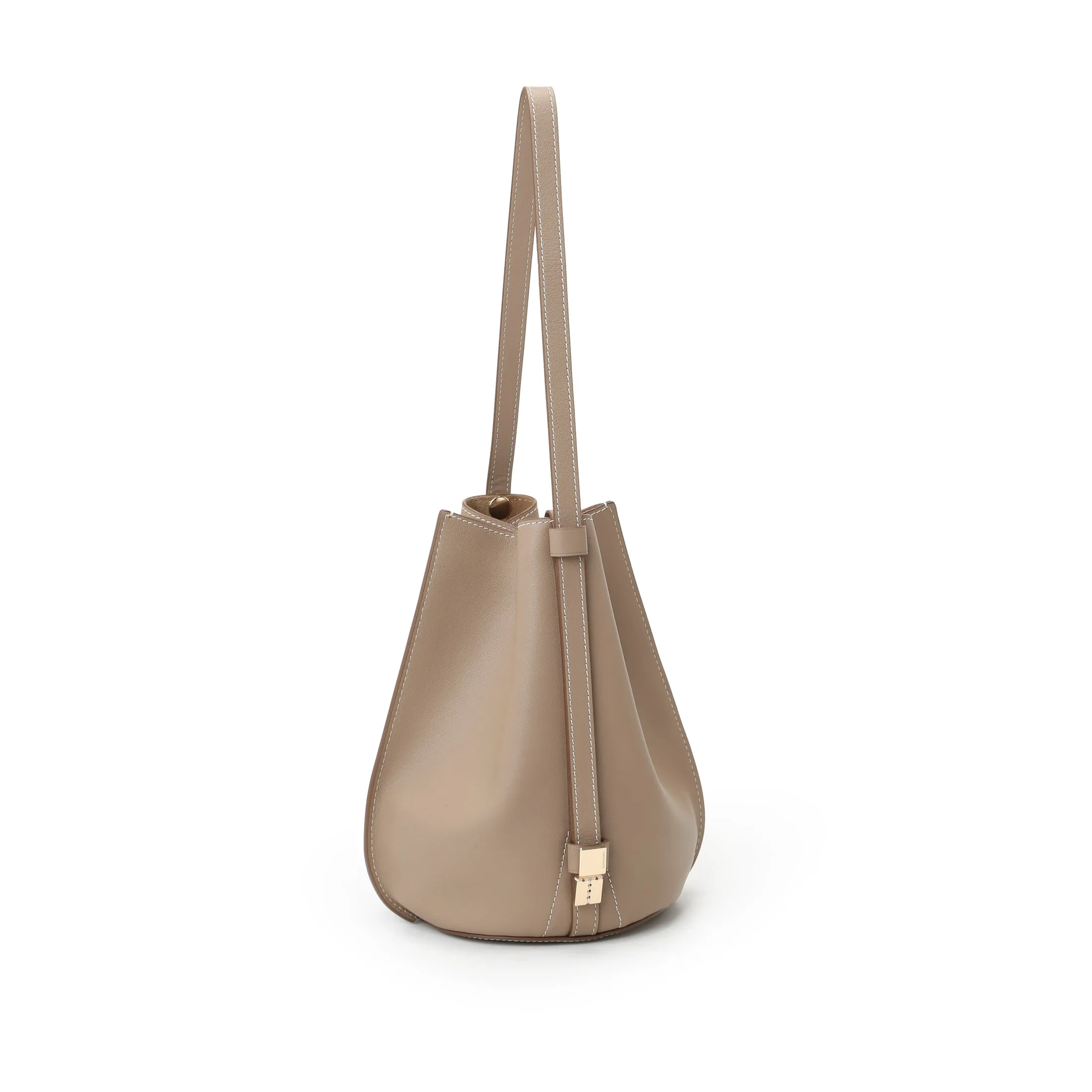 Orukami Flat Hook Convertible Bucket Tote Small - Toffee