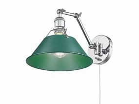Orwell One Light Swing Arm Wall Sconce Chrome Wall Lights for decor discount