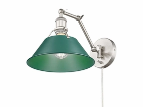 Orwell One Light Swing Arm Wall Sconce Pewter Wall Lights for decor discount