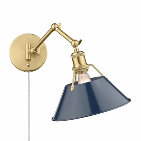 Orwell One Light Wall Sconce Brushed Champagne Bronze Wall Lights for decor discount