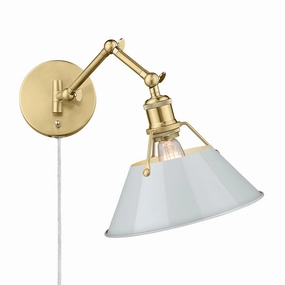 Orwell One Light Wall Sconce Brushed Champagne Bronze Wall Lights for decor discount