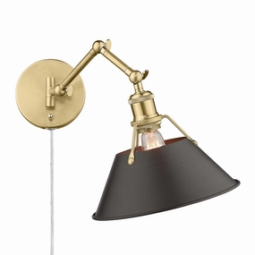 Orwell One Light Wall Sconce Brushed Champagne Bronze Wall Lights for decor discount