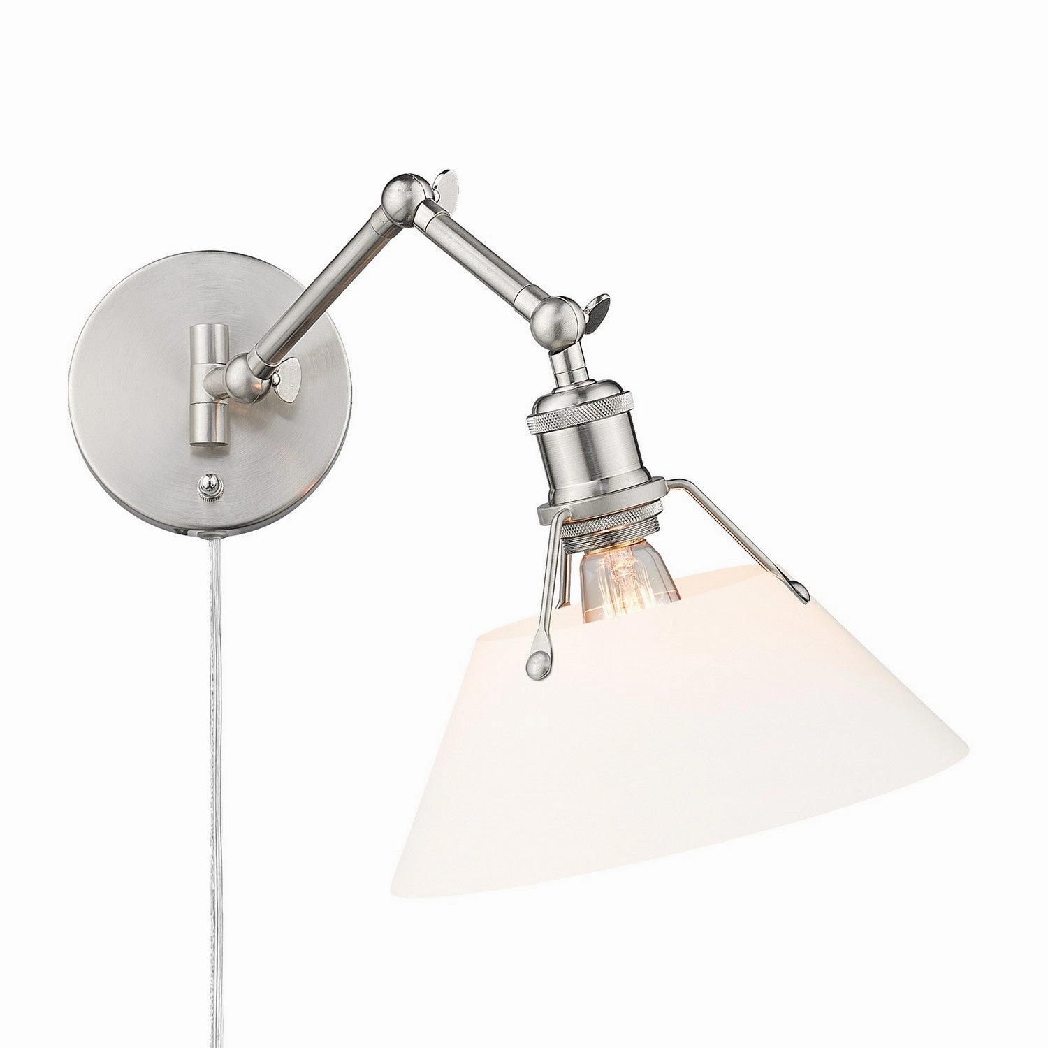 Orwell One Light Wall Sconce Pewter Wall Lights for decor discount