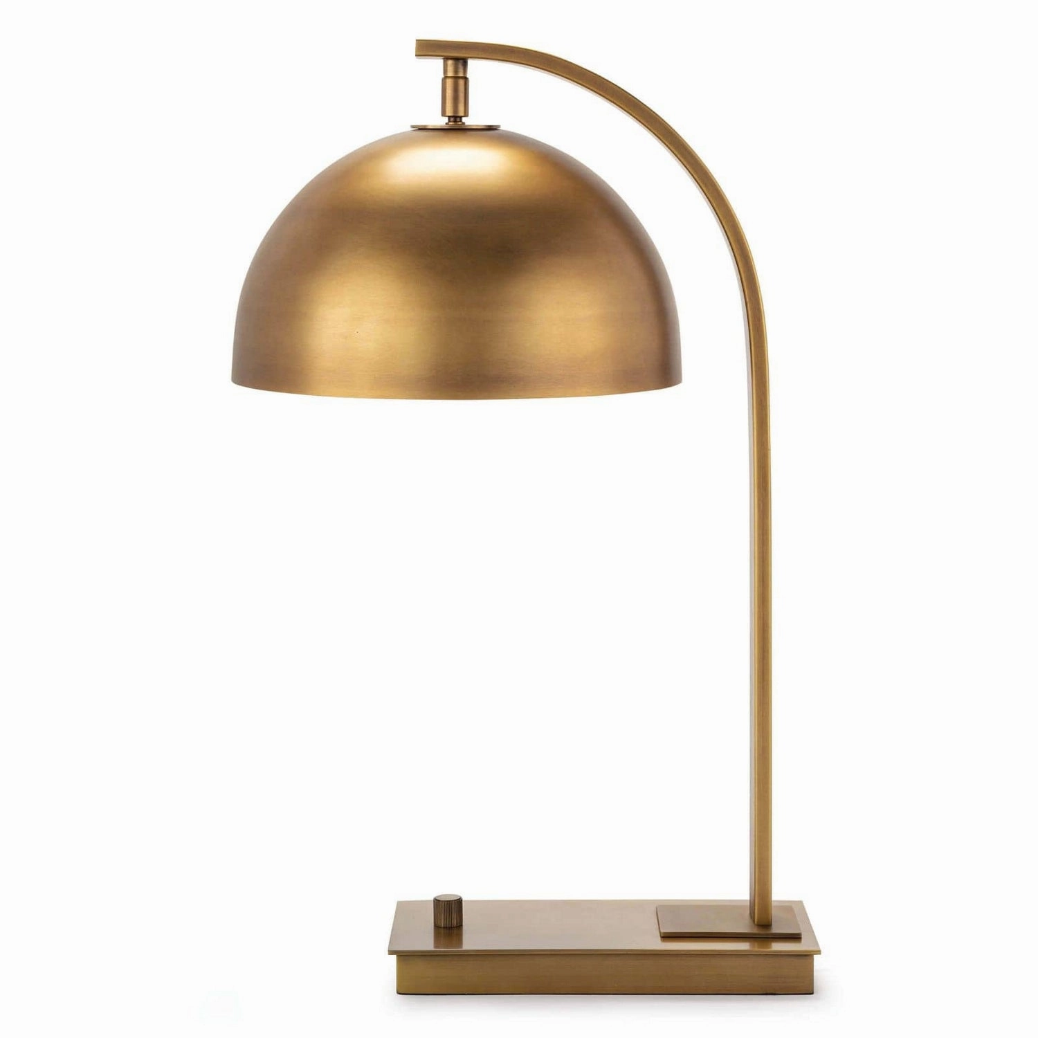 Otto One Light Desk Lamp Natural Brass Desk Lamps online discount