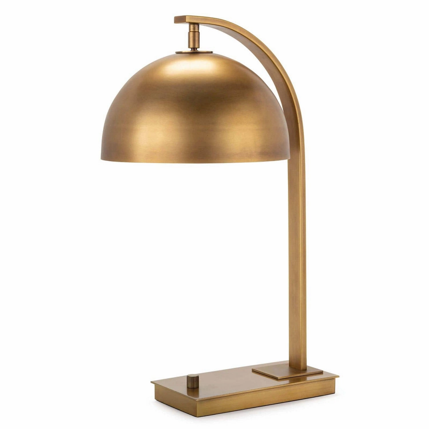 Otto One Light Desk Lamp Natural Brass Desk Lamps online discount