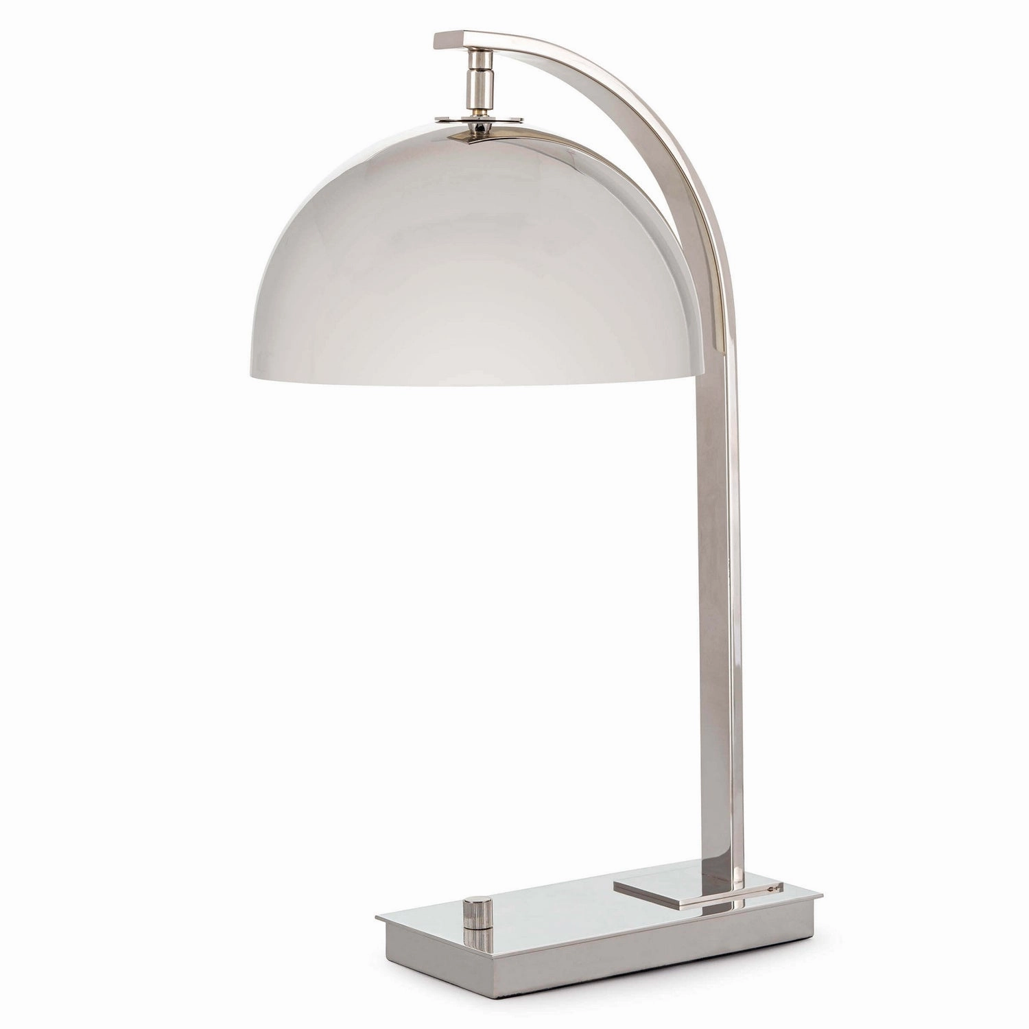 Otto One Light Desk Lamp Polished Nickel Desk Lamps online discount